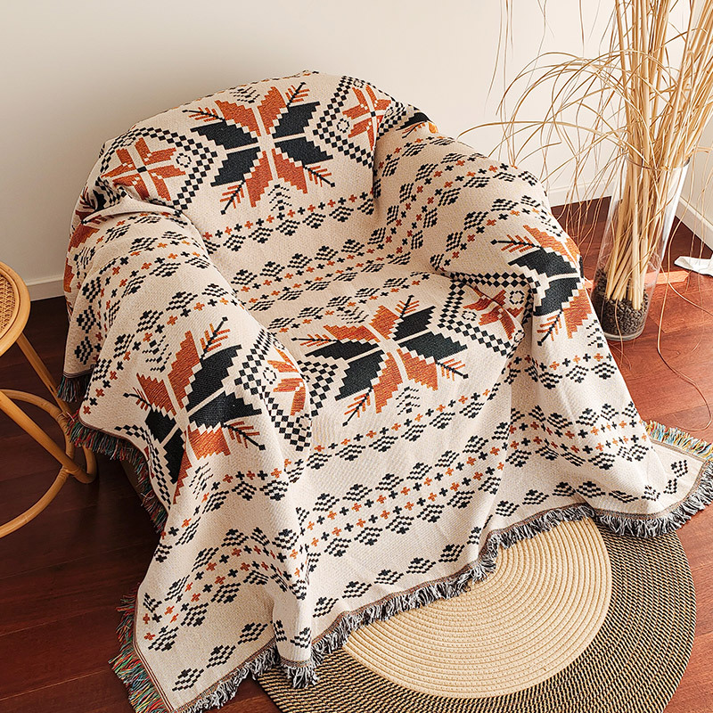 American Sofa Towels and Blankets, Rural Retro Pastoral Style Sofa Covers, Chair Covers, One-Piece Sofa Cushions